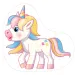 Unicorn ogromne puzzle podłogowe 12-elementowe