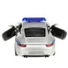 Welly: Policyjny metalowy model samochodu Porsche 911, 11 cm