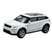 Welly: biały metalowy model samochodu Land Rover Evoque w skali 1/64