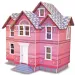 Wiktoriański drewniany domek dla lalek piętrowy - Melissa &amp; Doug