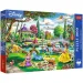 Wiosenny piknik Księżniczek Disneya, puzzle 1000 elementów, Premium Plus Quality - Trefl