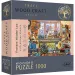 Wood Craft: Antykwariat 1000 elementów puzzle - Trefl