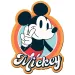 Wood Craft: Disney - Retro Mickey Mouse 160-elementowa premium drewniana układanka - Trefl