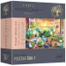 Wood Craft: Domek letniskowy nad morzem drewniane puzzle 500+1 szt. - Trefl