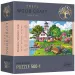 Wood Craft: Letnia przystań drewniane puzzle 500+1 szt. - Trefl