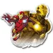 Wood Craft: Marvel Avengers - Iron Man 160-elementowy premium drewniany puzzle - Trefl