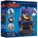 Wood Craft: Marvel Avengers - Thanos na tronie 160-elementowa premium drewniana układanka - Trefl