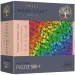 Wood Craft: Tęczowe motyle drewniane puzzle 500+1 szt. - Trefl