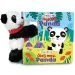 Wskakuj, przyjacielu, z pluszowym przyjacielem i książką z obrazkami – Przytul mnie, panda