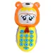 Zabawny telefon dla niemowląt w dwóch wersjach z dźwiękiem i światłem.