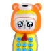Zabawny telefon dla niemowląt w dwóch wersjach z dźwiękiem i światłem.