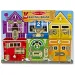 Zamek i zasuwki - drewniana zabawka edukacyjna Melissa &amp; Doug