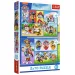 Zasady Psi Patrol 2x70-elementowe puzzle - Trefl