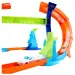 Zawody na torze Hot Wheels Corkscrew Jump - zestaw torów - Mattel