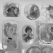 Zestaw 13 naklejek 3D holograficznych z bajki Świnka Peppa