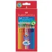 Zestaw 24 kolorowych kredek - Faber-Castell
