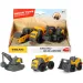 Zestaw 3 maszyn budowlanych Volvo w dwóch wersjach - Dickie Toys