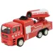 Zestaw 4 metalowych wozów strażackich: Fire Rescue Team
