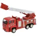 Zestaw 4 metalowych wozów strażackich: Fire Rescue Team