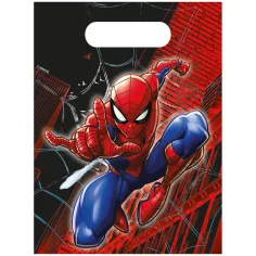 Zestaw 4 papierowych torebek prezentowych z Spider-Manem