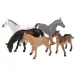 Zestaw 5 koni Animal World