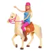 Zestaw Barbie jeździecki z lalką - Mattel