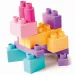 Zestaw budowlany Kids Blocks pastel 50 sztuk - Wader