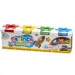 Zestaw ciastoliny Doughy w słoiczkach 4×110 g - Carioca