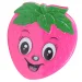 Zestaw do makijażu: Paleta truskawkowa z pomadką