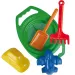 Zestaw do piaskownicy z dużym sitem - D-Toys
