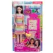 Zestaw do zabawy Barbie nauczycielka z lalką kariery z blond dzieckiem - Mattel