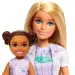 Zestaw do zabawy z lalką Barbie kariera dentystka o blond włosach - Mattel
