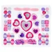 Zestaw drewnianych koralików „Błyszczące serca” – Melissa &amp; Doug