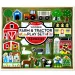 Zestaw drewnianych zabawek „Farma” z 33 elementami - Melissa &amp; Doug