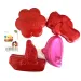 Zestaw foremek do piasku 4-elementowy z motywem Disney Auta i Minnie Mouse