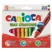Zestaw jumbo kredek woskowych 24 sztuki - Carioca