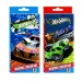 Zestaw kolorowych kredek szkolnych Hot Wheels 12 sztuk