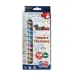 Zestaw kolorowych temper 12 szt. 12 ml