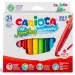 Zestaw markerów Jumbo 24 sztuki - Carioca