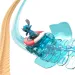 Zestaw torów Disney Stitch Flextreme - Simba Toys