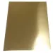 Złoty metaliczny papier dekoracyjny jednostronny 50x70 cm