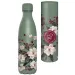 Ars Una: Flowery Pink, podwójnie izolowana metalowa butelka w ozdobnym pudełku, 500 ml