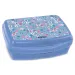 Ars Una: Pearl Blossom Blue kwieciste pudełko śniadaniowe 16,5x6x13,5 cm