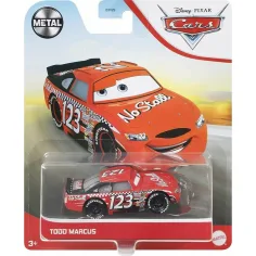 Auta: Mały samochód postaci Todda Marcusa 1/55 - Mattel