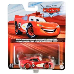 Auta: Zygzak McQueen z wydechem postać samochodu 1/55 - Mattel