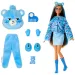 Barbie: Cutie Reveal niespodzianka lalka Troskliwe Misie - Miś Gburek - Mattel zdjęcie 2