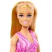 Barbie: Elastyczna lalka do jogi z blond włosami – Mattel