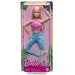 Barbie: Elastyczna lalka do jogi z blond włosami – Mattel