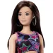 Barbie Fashionista Przyjaciółki stylowa lalka modowa w sukience w gwiazdy - Mattel zdjęcie 3