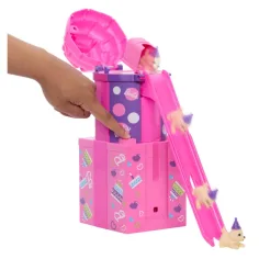 Barbie impreza ujawnij zestaw niespodziankowy z zjeżdżalnią - Mattel zdjęcie 4